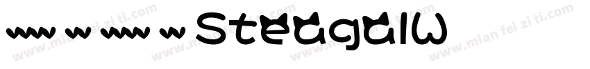 当前位置 首页 英文字体 正文 SteagalW01字体转换